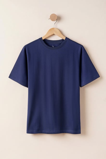 Lose Fit Heavyweight Crew Neck T-Shirt | Enorsia