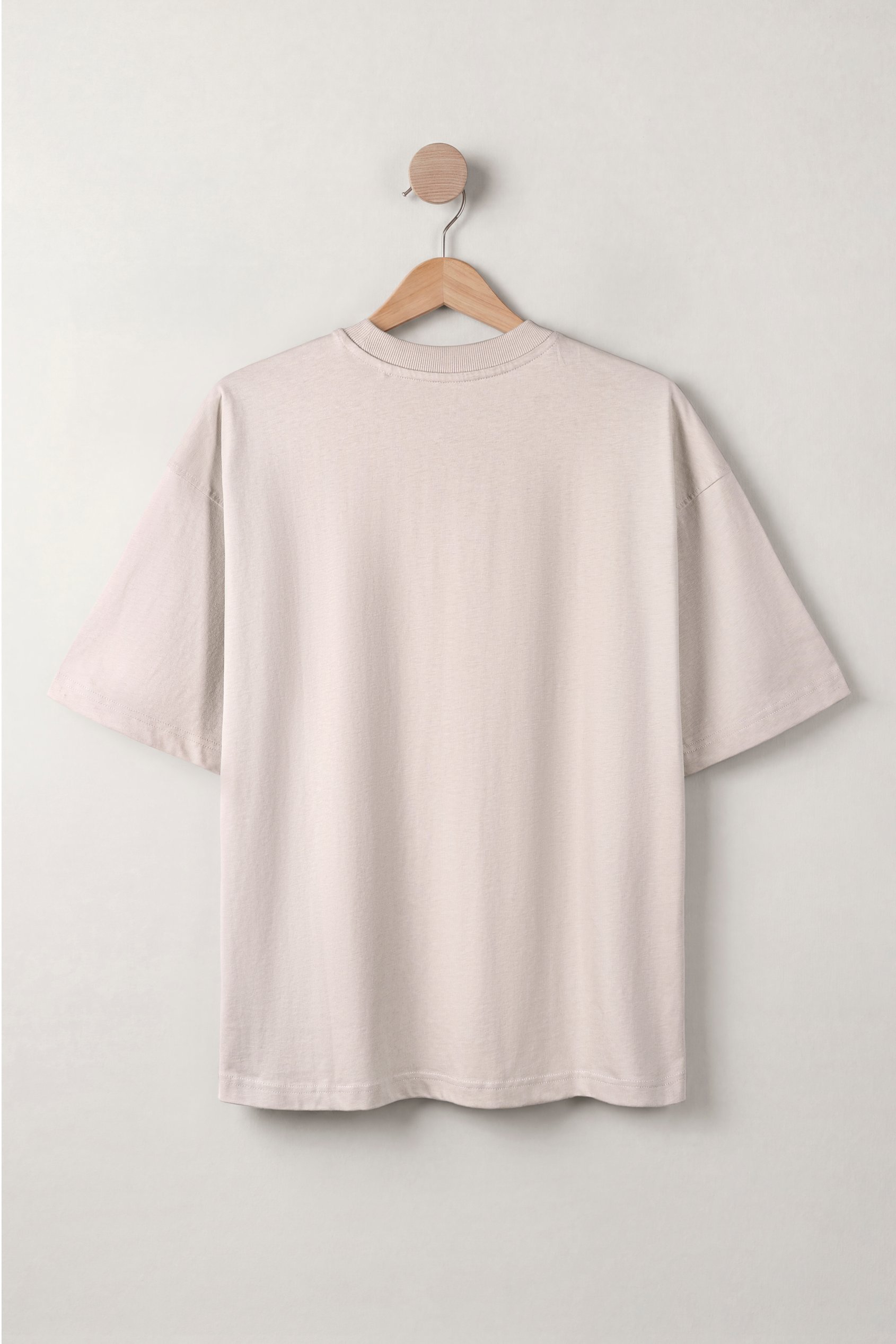 Mix Media Graphic Oversized T-Shirt | Enorsia