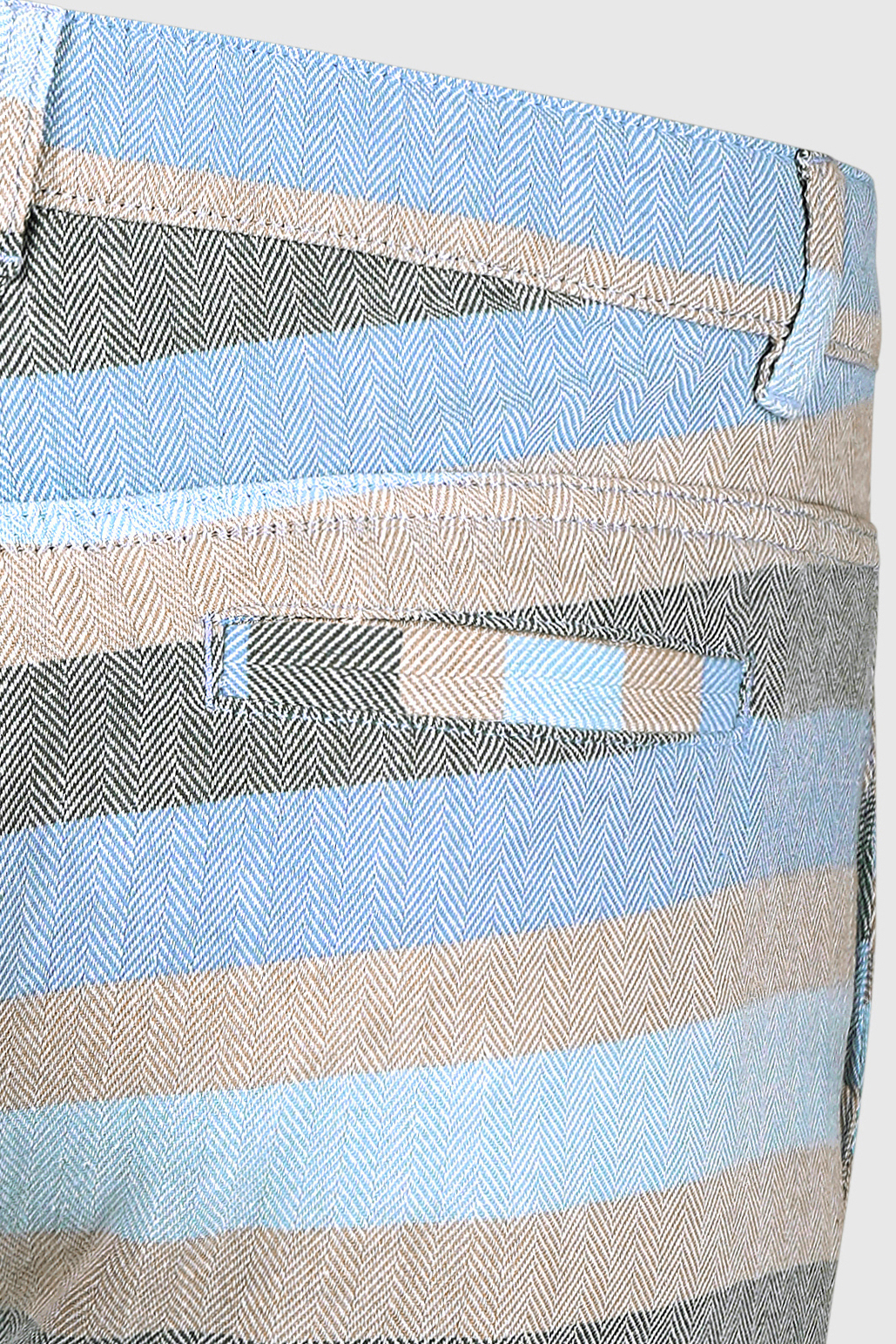 Men's Textured Striped Chino Short