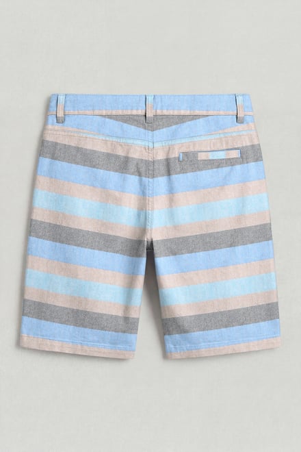 Men's Textured Striped Chino Short