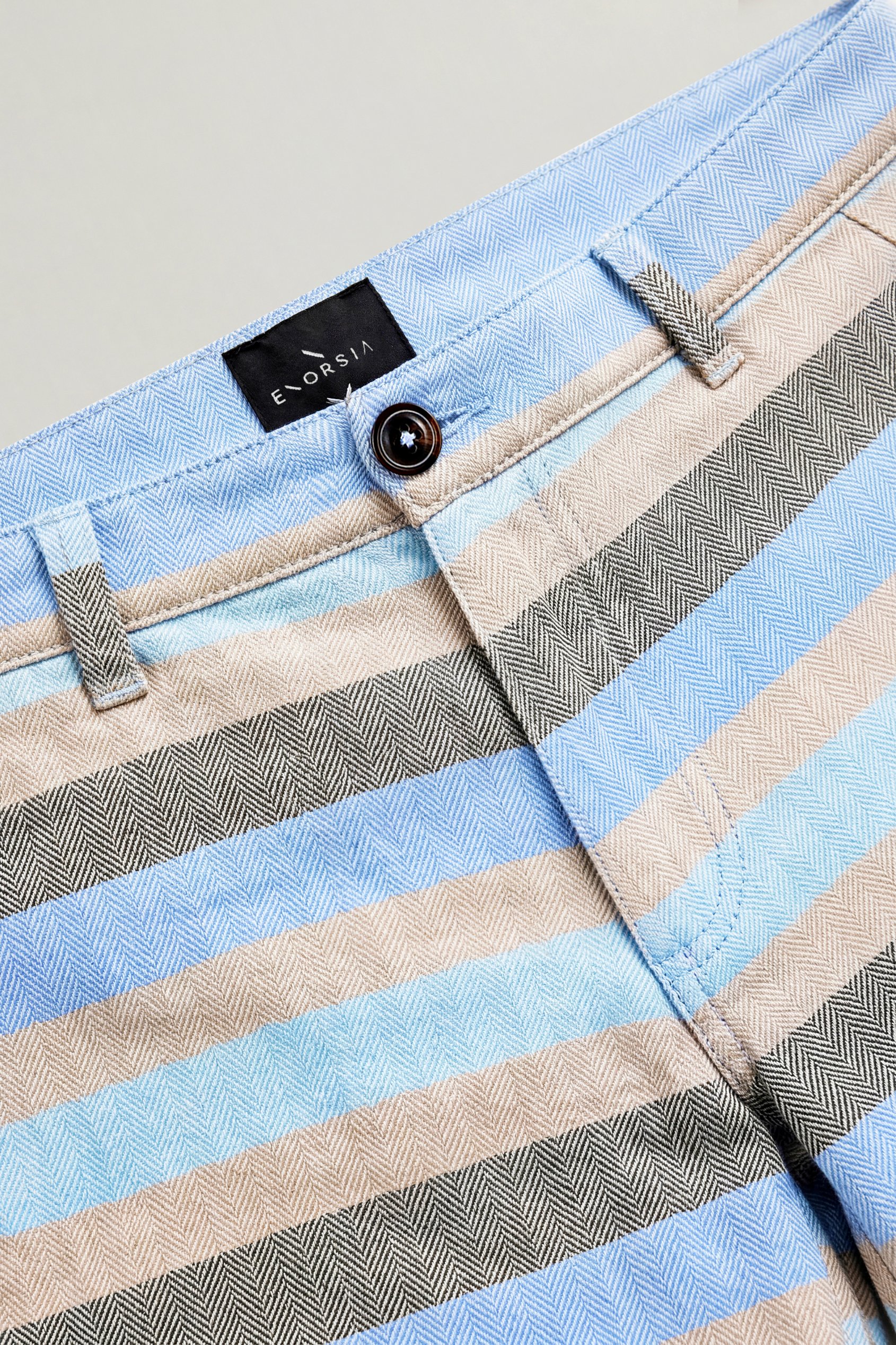 Men's Textured Striped Chino Short