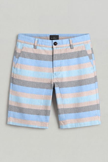 Men's Textured Striped Chino Short