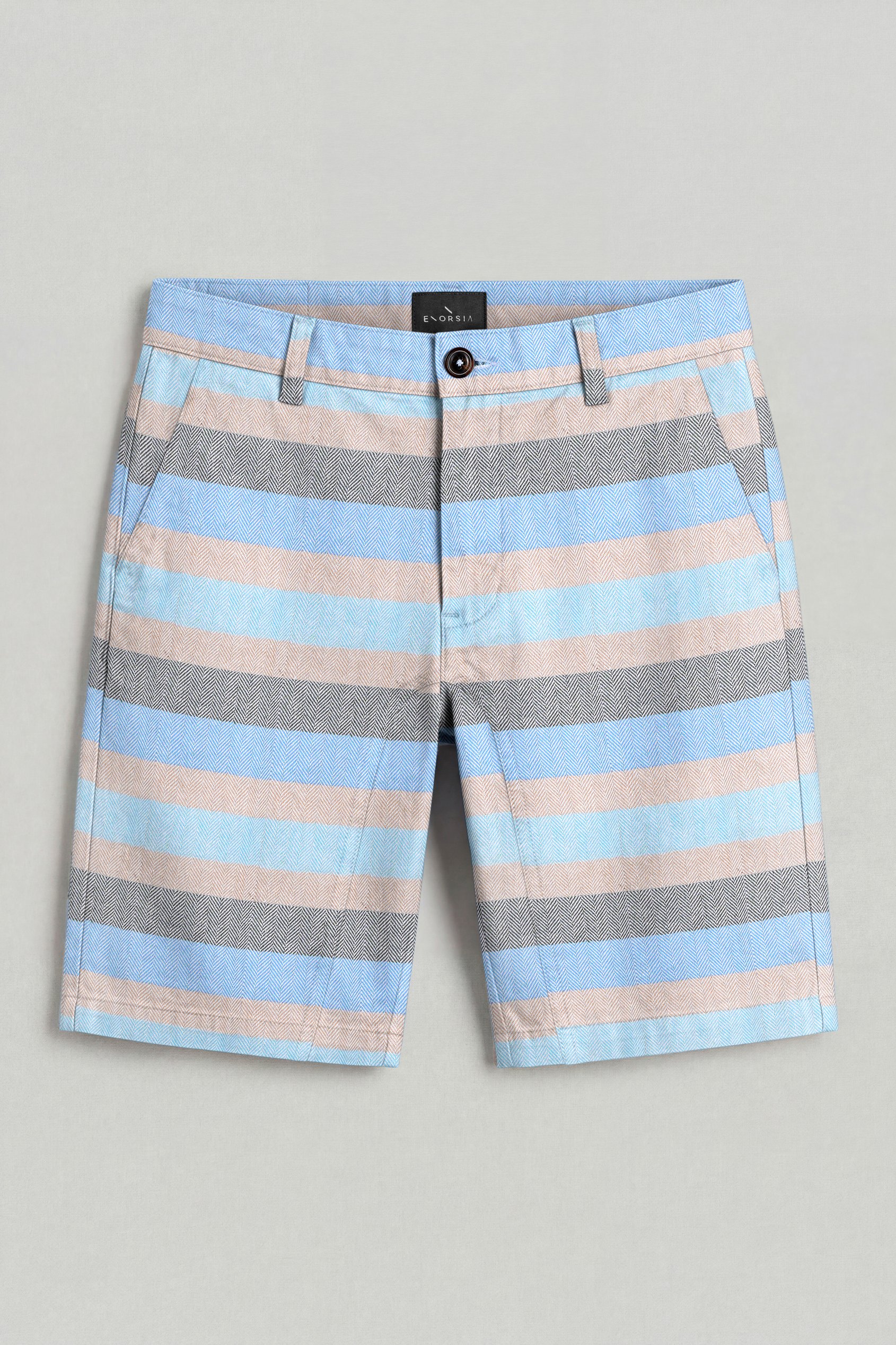 Men's Textured Striped Chino Short