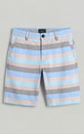 Men's Textured Striped Chino Short