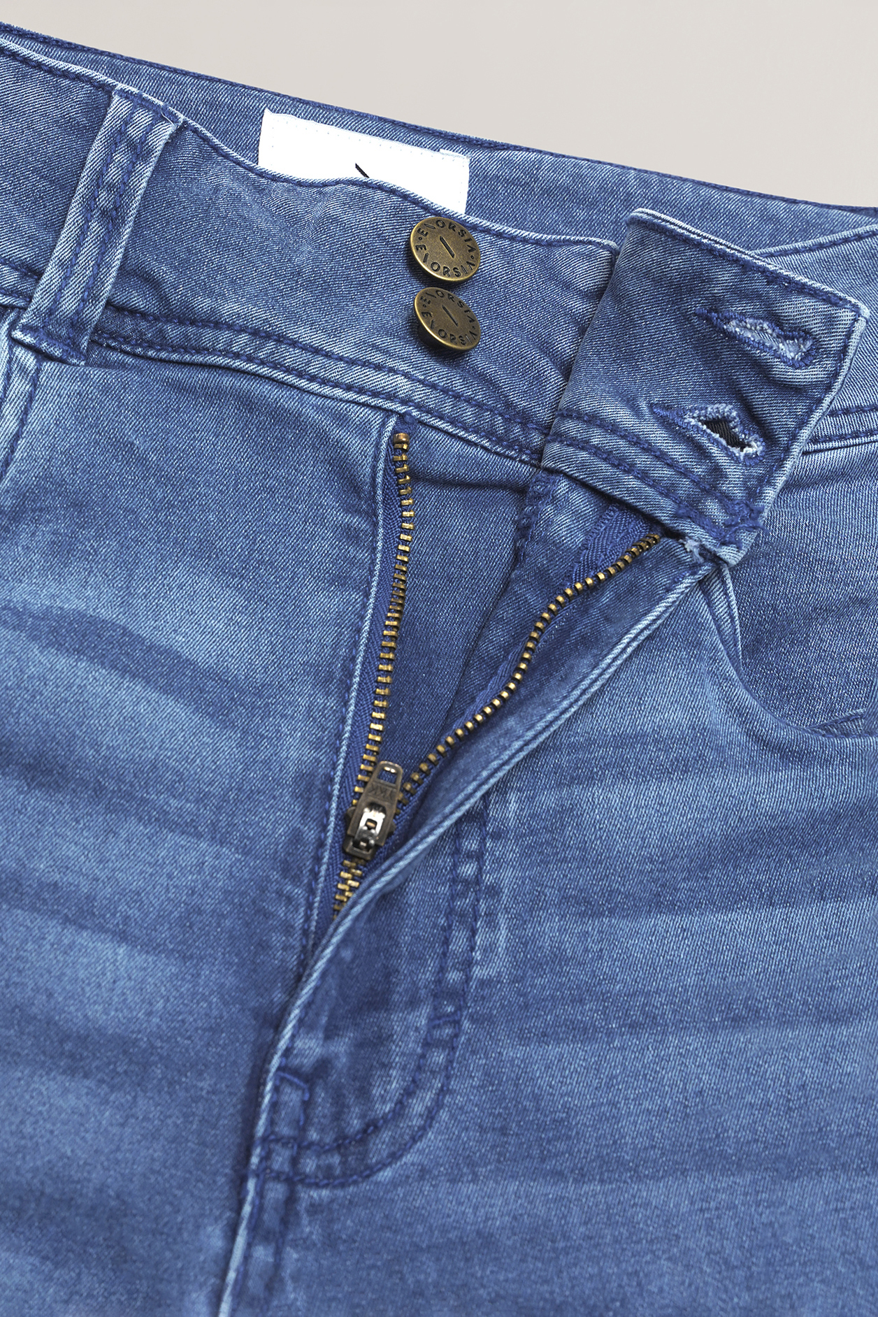 Slim shape Boot cut Jeans