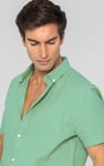 Men's Pinstripe Short Sleeve Shirt | Enorsia