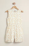 Sleeveless All Over Print Playsuit