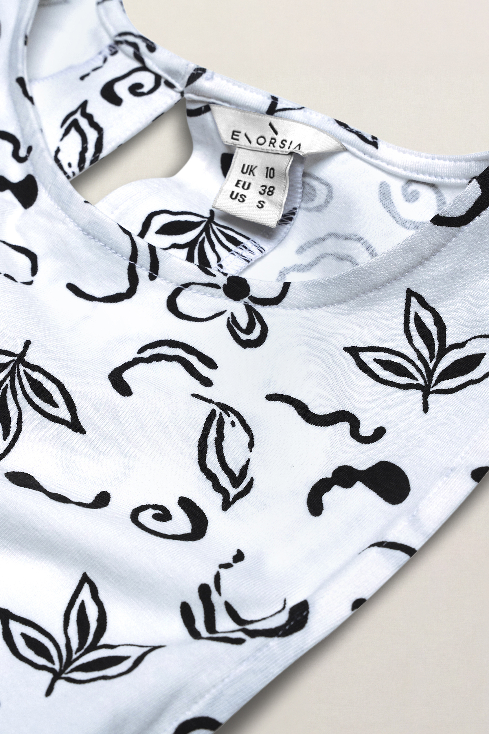 Sleeveless All Over Print Playsuit