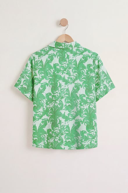 Women's Woven Button Through Shorts Pyjamas Set