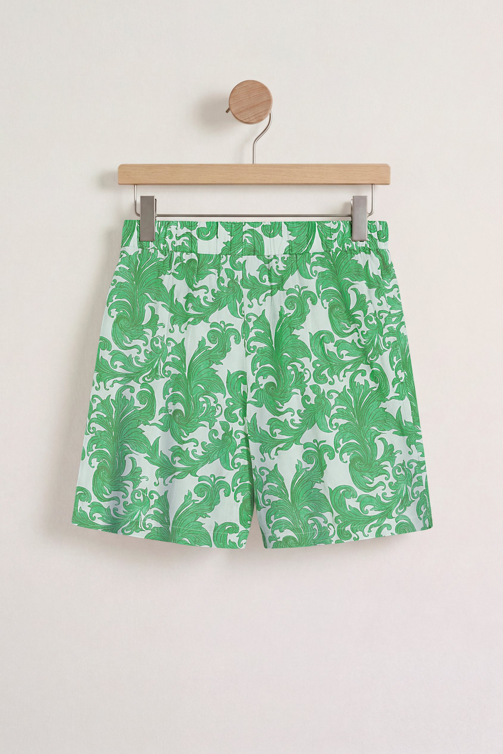 Women's Woven Button Through Shorts Pyjamas Set