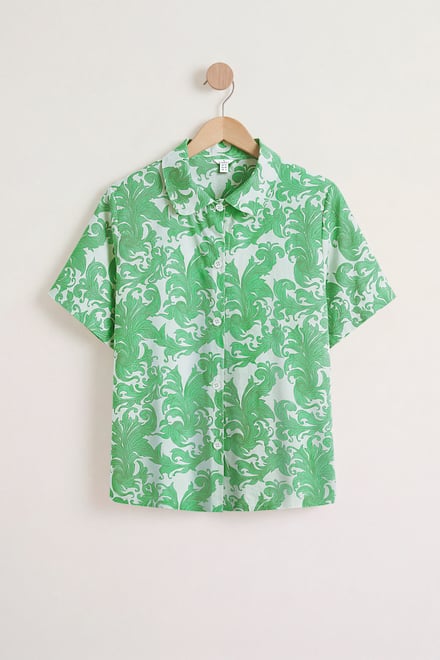 Women's Woven Button Through Shorts Pyjamas Set