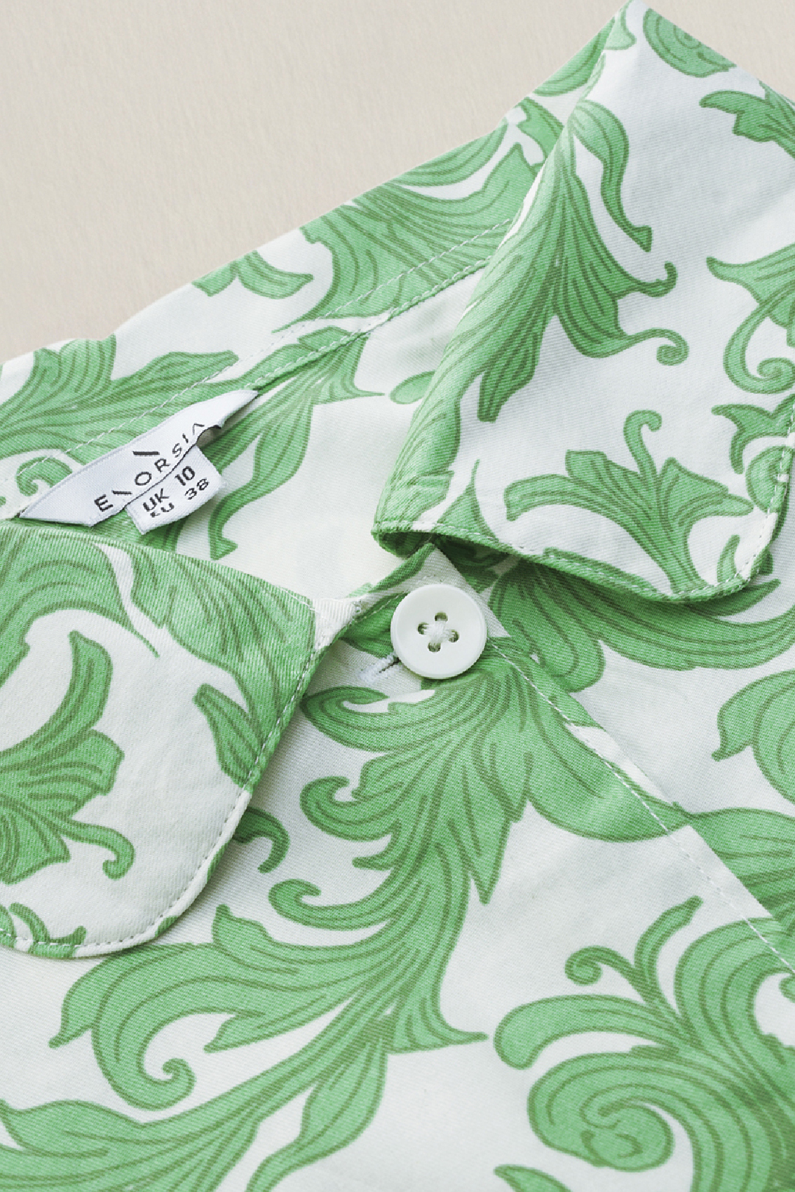 Women's Woven Button Through Shorts Pyjamas Set