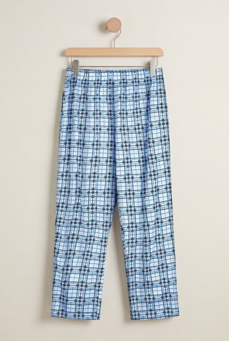 Women's Grey Cotton Jersey Pyjama Bottoms