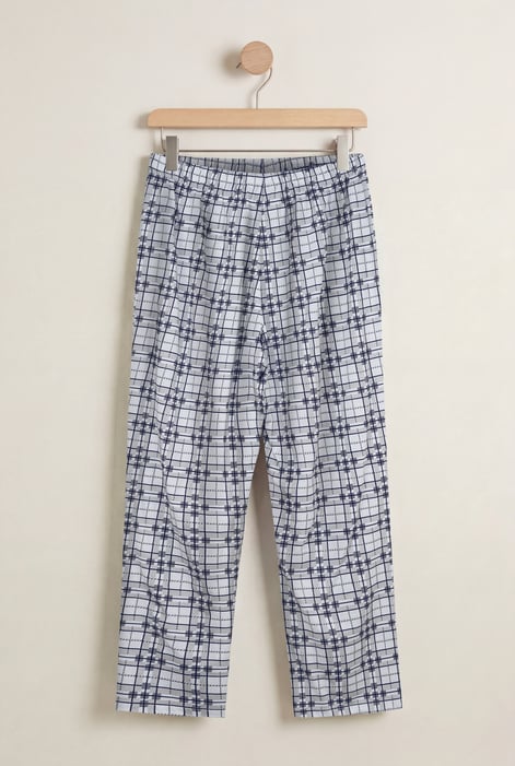 Women's Grey Cotton Jersey Pyjama Bottoms