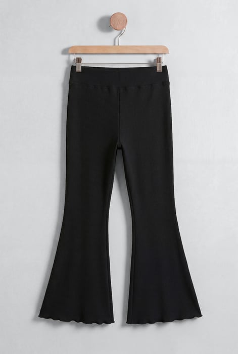 Women’s Black High Waisted Flare Leggings | Enorsia