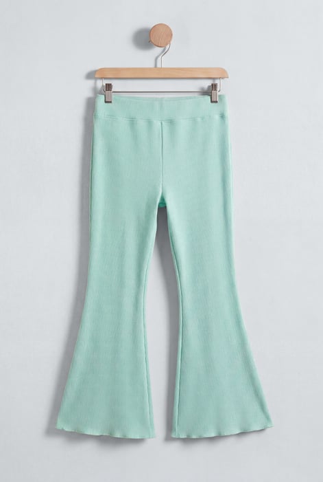 Women’s Orange High Waisted Flare Leggings | Enorsia