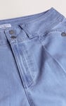Women’s Pleated Tapered Jeans | Enorsia