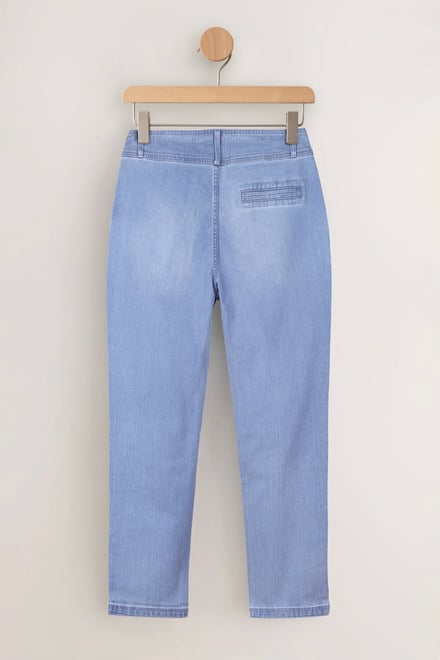 Women’s Pleated Tapered Jeans | Enorsia