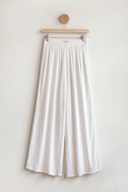 Women’s Sheer Crepe Wide Leg Trouser | Enorsia