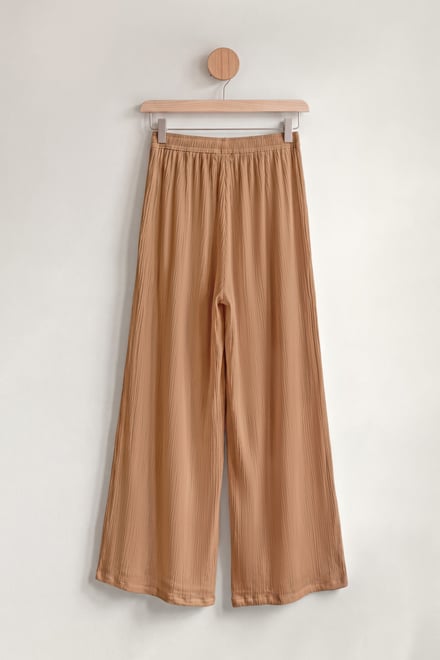 Women’s Sheer Crepe Wide Leg Trouser | Enorsia