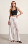 Women’s Sheer Crepe Wide Leg Trouser | Enorsia