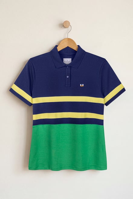 Block colour  Polo Shirt
