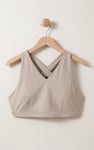 Women's Double Layer Cross Back Sports Bra
