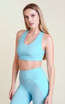 Double Layer Cross Back Sports Bra