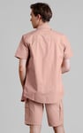 Men's Western Styling Cotton Twin Pocket Short Sleeve Shirt