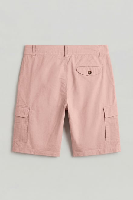 Ripstop Textured Cargo Shorts