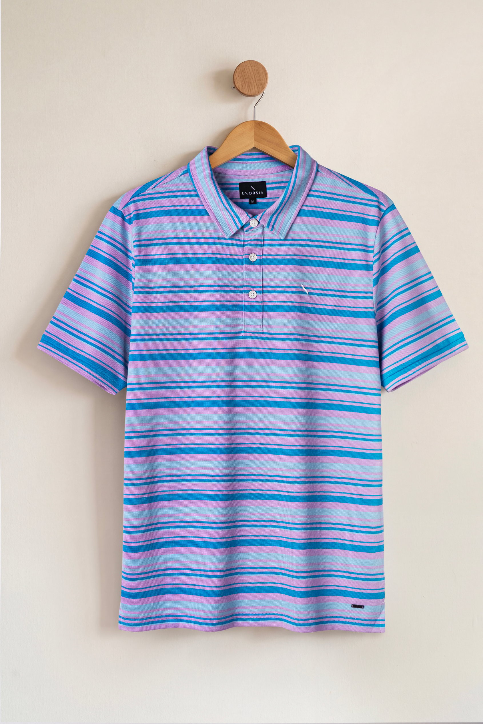 Men’s Stripe Polo Shirt | Enorsia