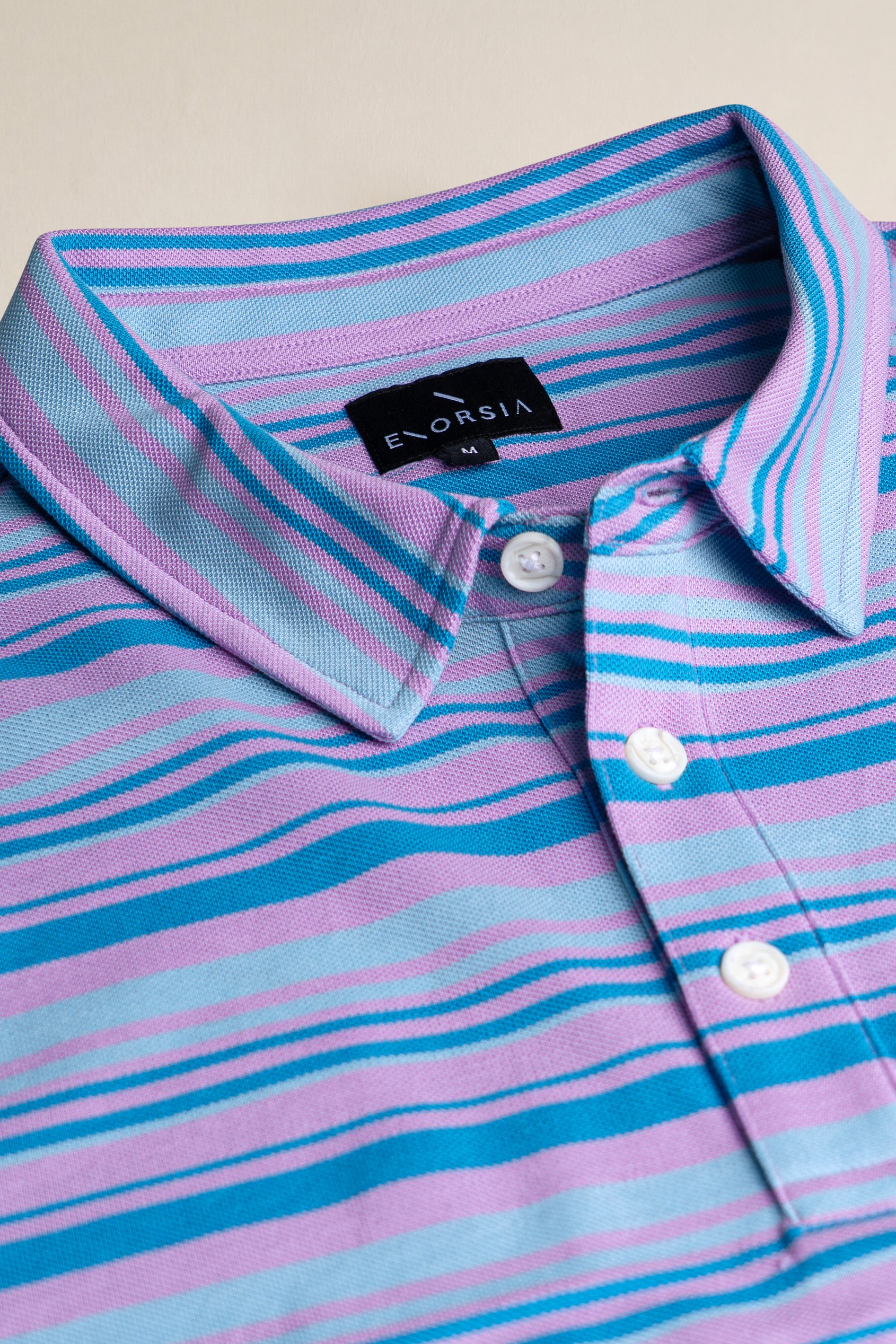 Men’s Stripe Polo Shirt | Enorsia