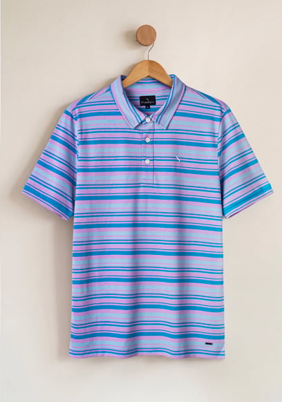 Men’s Stripe Polo Shirt | Enorsia