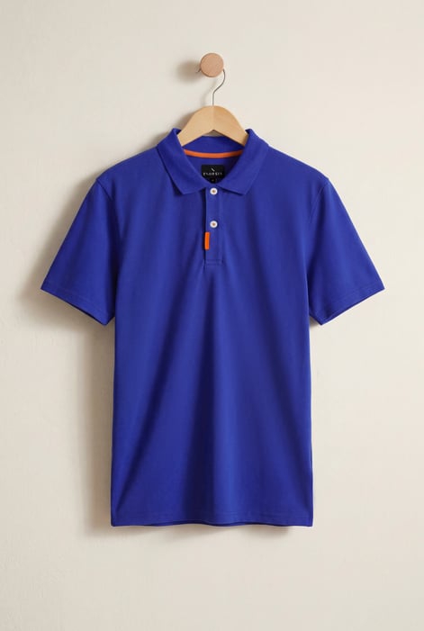 Men’s Grey Pique Polo Shirt | Enorsia