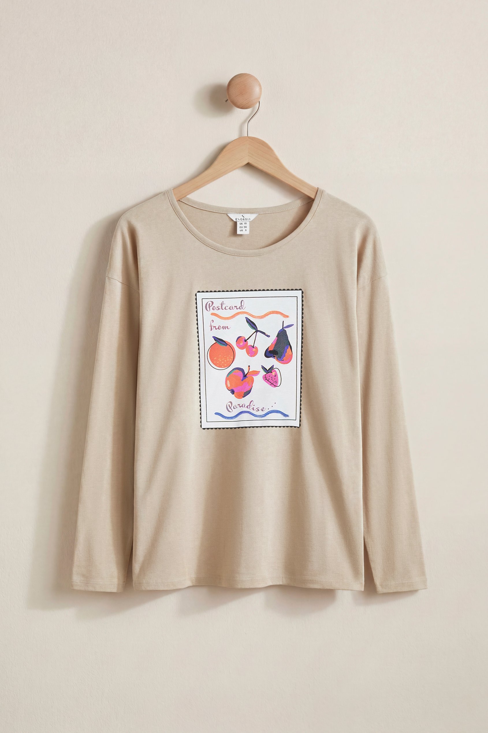 Women’s Crew Neck Long Sleeve T-Shirt | Enorsia