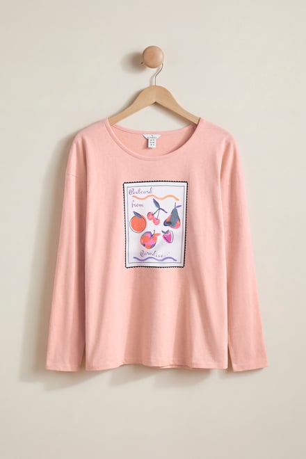 Women’s Crew Neck Long Sleeve T-Shirt | Enorsia