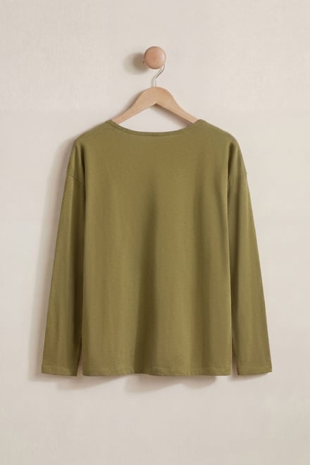 Women’s Crew Neck Long Sleeve T-Shirt | Enorsia