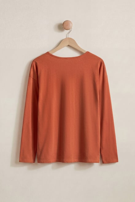 Women’s Crew Neck Long Sleeve T-Shirt | Enorsia