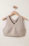 Women's Double Layer Cross Back Sports Bra