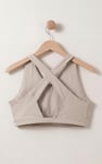 Women's Double Layer Cross Back Sports Bra