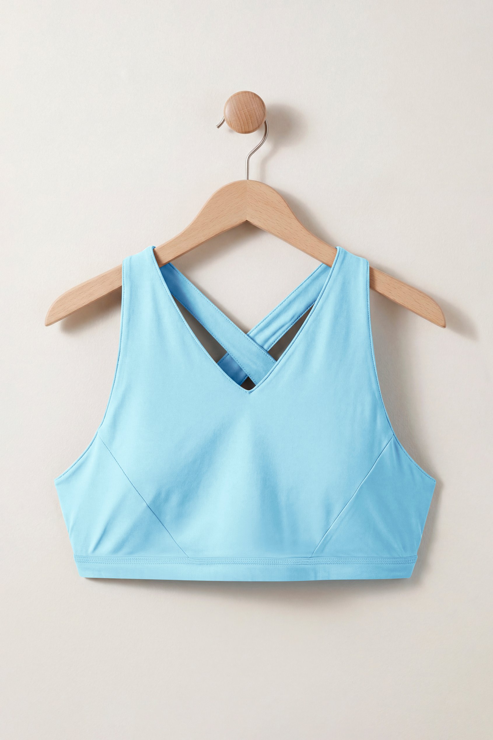 Women's Double Layer Cross Back Sports Bra