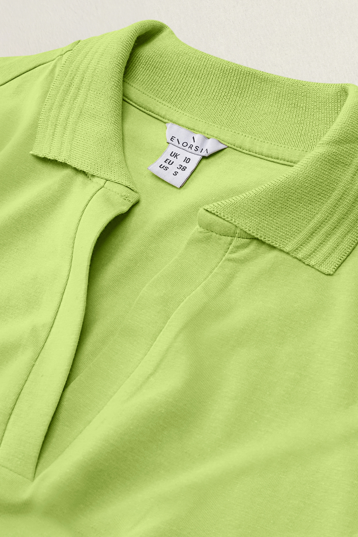 Women’s Cotton Jersey V Neck Cropped Top