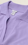Women’s Cotton Jersey V Neck Cropped Top