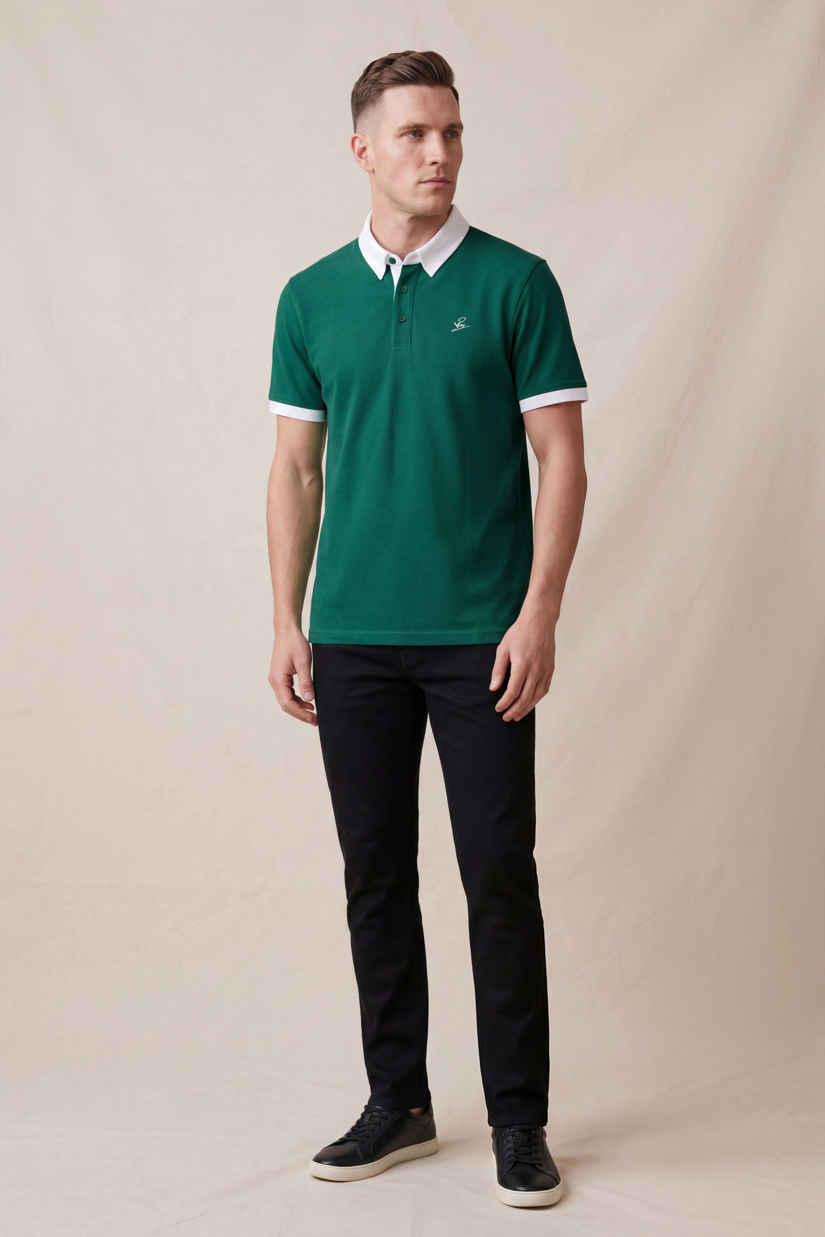 Men’s Pique Polo Shirt | Enorsia