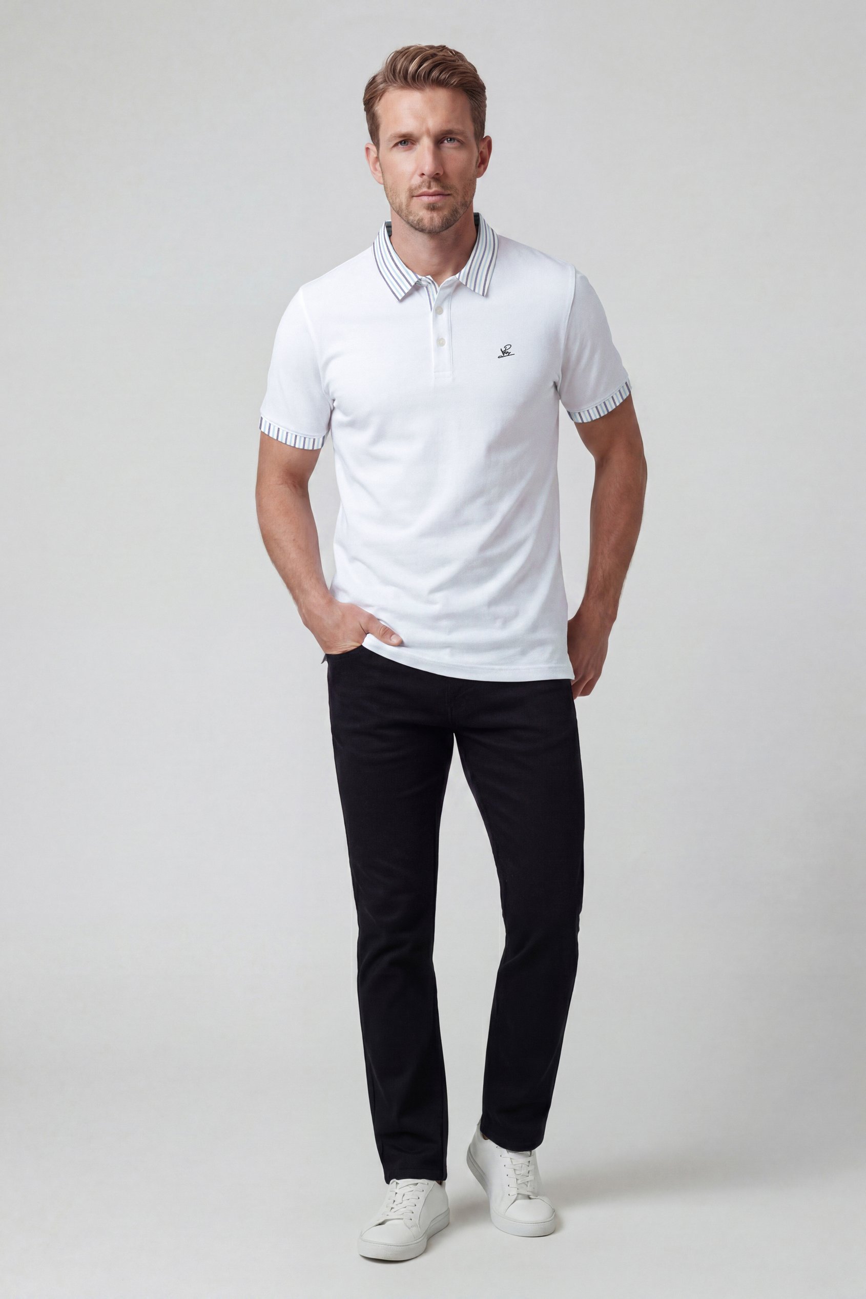Men’s Pique Polo Shirt | Enorsia