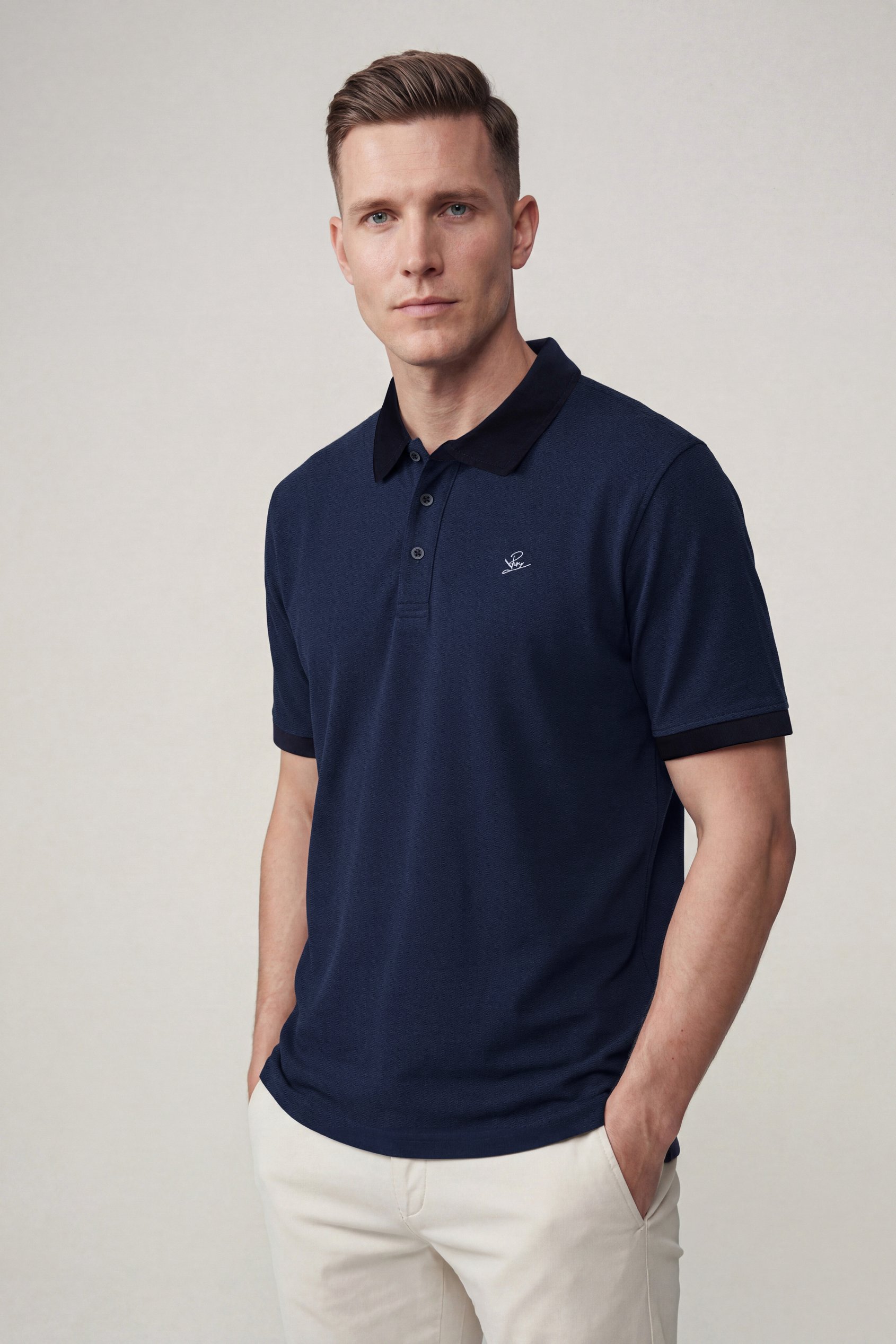 Men’s Pique Polo Shirt | Enorsia