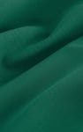 Contrast Collar Zip-Up Polo Shirt