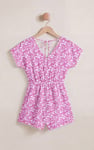 Roll up Sleeves AOP Play Suit