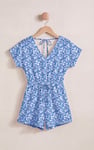 Roll up Sleeves AOP Play Suit
