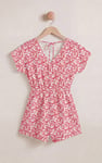 Roll up Sleeves AOP Play Suit